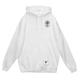 ミッチェル&ネス メンズ パーカー・スウェットシャツ アウター Nashville SC Mitchell & Ness 615 Pullover Hoodie White