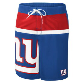 カールバンクス メンズ ハーフ＆ショーツ ボトムス New York Giants GIII Sports by Carl Banks Sea Wind Swim Trunks Royal