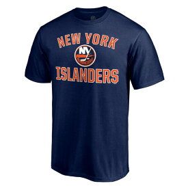 ファナティクス メンズ Tシャツ トップス New York Islanders Fanatics Branded Special Edition Victory Arch TShirt Navy