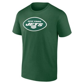 ファナティクス メンズ Tシャツ トップス New York Jets Fanatics Branded Father's Day TShirt Green