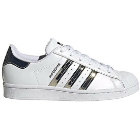 adidas アディダス レディース スニーカー 【adidas Superstar】 サイズ US_W_6W Cloud White Silver Metallic (Women's)