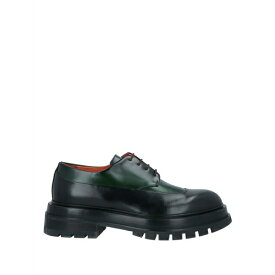 【送料無料】 サントーニ メンズ ドレスシューズ シューズ Lace-up shoes Green