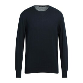 【送料無料】 エイチエスアイオー メンズ ニット&セーター アウター Sweaters Navy blue