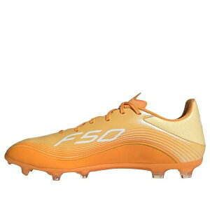 adidas �A�f�B�_�X �����Y �X�j�[�J�[ �yadidas x Messi F50 League FG / MG 'Ice Tangerine Gold Metallic' JQ0935�z �T�C�Y US_9.5(27.5cm)