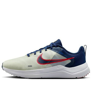 Nike iCL Y Xj[J[ yNike Downshifter 12 Road Running Shoes 'White Red Midnight Navy' DD9293-012z TCY US_8(26.0cm)