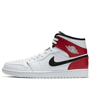 Air Jordan W[_ Y Xj[J[ yAir Jordan 1 Mid 'White Chicago' 554724-116z TCY US_7(25.0cm)