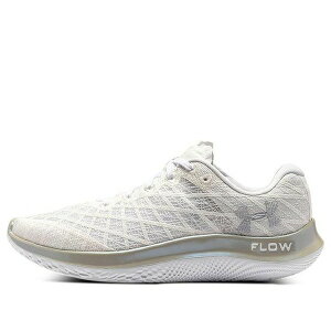 Under Armour �A���_�[�A�[�}�[ �����Y �X�j�[�J�[ �yUnder Armour FLOW Velociti Wind CN 'White Silver' 3025204-101�z �T�C�Y US_7.5(25.5cm)