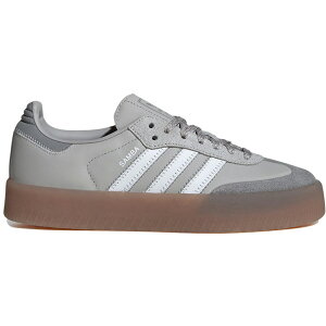 adidas �A�f�B�_�X ���f�B�[�X �X�j�[�J�[ �yadidas Sambae Grey Cloud White (Women's)�z �T�C�Y US_9(26.0cm) Grey Two/Cloud White/Grey Three