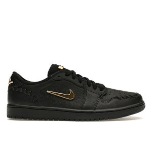 Jordan W[_ fB[X Xj[J[ yJordan 1 Low Method of Make Black Metallic Gold (Women's)z TCY US_5.5(22.5cm) Black/Metallic Gold