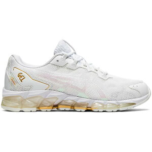ASICS �A�V�b�N�X ���f�B�[�X �X�j�[�J�[ �yASICS Gel-Quantum 360 6 White Pure Gold (Women's)�z �T�C�Y US_6.5(23.5cm) White/Pure Gold