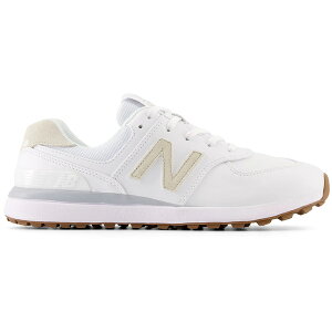 New Balance ニューバランス レディース スニーカー 【New Balance 574 Greens v2 White (Women's)】 サイズ US_7.5(24.5cm) White
