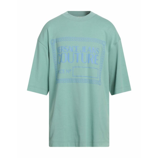 ベルサーチ メンズ Tシャツ トップス T-shirts Light greenのサムネイル