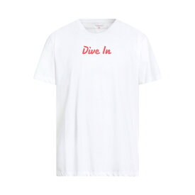 【送料無料】 オールバー ブラウン メンズ Tシャツ トップス T-shirts White
