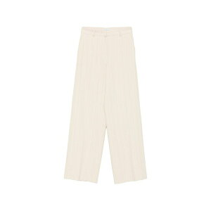 �}�j���G�� ���b�c ���f�B�[�X �J�W���A���p���c �{�g���X Pinstripe-pattern trousers Neutrals