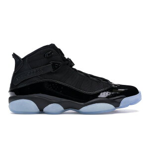 Jordan �W���[�_�� �����Y �X�j�[�J�[ �yJordan 6 Rings Black Ice�z �T�C�Y US_7(25.0cm) Black/White-Black