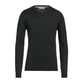 【送料無料】 ハマキーホ メンズ ニット&セーター アウター Sweaters Steel grey