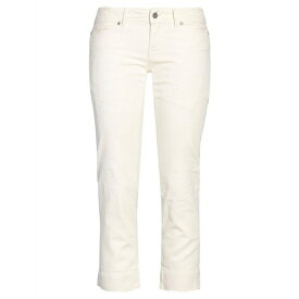 【送料無料】 ヤコブ コーエン レディース デニムパンツ ボトムス Denim cropped Ivory