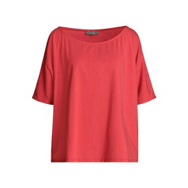【送料無料】 ネイラミ レディース カットソー トップス T-shirts Red