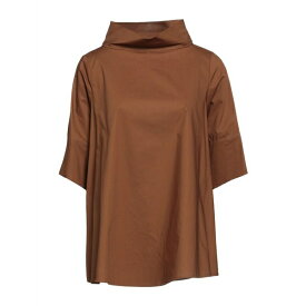 【送料無料】 コレクション プリヴェ レディース カットソー トップス Tops Brown