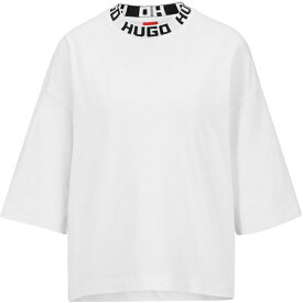 フューゴ レディース Tシャツ トップス Hugo Dinaya Tee Ld33