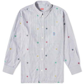 ケンゾー メンズ シャツ トップス Kenzo Target Oversized Shirt Grey