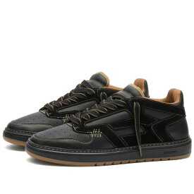 リプレゼント メンズ スニーカー シューズ Represent Reptor Leather Sneaker Black