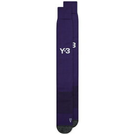 ワイスリー メンズ 靴下 アンダーウェア Y-3 X Real Madrid 4Th Jersey Socks Purple