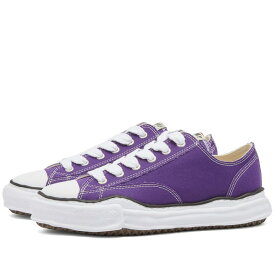 ミハラヤスヒロ メンズ スニーカー シューズ Maison MIHARA YASUHIRO Peterson Original Sole Canvas Low Sne Purple