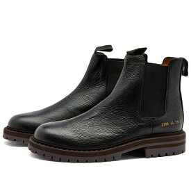 コモン・プロジェクツ メンズ ブーツ シューズ Common Projects Chelsea Boot Black