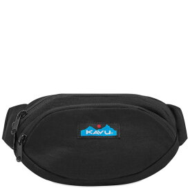 カブー メンズ ビジネス系 バッグ KAVU Canvas Spectator Belt Bag Black