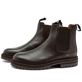 コモン・プロジェクツ メンズ ブーツ シューズ Common Projects Chelsea Boot Brown