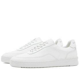 フィリングピース メンズ スニーカー シューズ Filling Pieces Mondo 2.0 Ripple Nappa Sneaker White