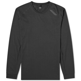 ソア メンズ Tシャツ トップス Soar Longsleeve Tech T-Shirt Black