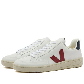 ヴェジャ メンズ スニーカー シューズ Veja V-12 Leather Sneaker White
