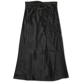 アクネ ストゥディオズ レディース スカート ボトムス Acne Studios Iala Satin Midi Skirt Black