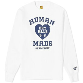 ヒューマンメイド メンズ パーカー・スウェットシャツ アウター Human Made Military Sweatshirt White