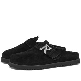 リプレゼント メンズ サンダル シューズ Represent Initail Suede Mule Black