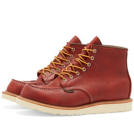 レッドウィング メンズ ブーツ シューズ Red Wing 8864 Heritage Work 6" Moc Toe Gore-Tex Boot Red