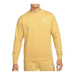 Nike iCL Y Xj[J[ yNike Sportswear Club Fleece Round Neck Pullover 'Yellow' BV2663-700z TCY US_M_S
