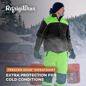 リフリッジウェア メンズ パーカー・スウェットシャツ アウター Men's Freezer Edge Hooded Sweatshirt Black