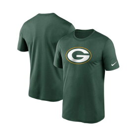 ナイキ レディース Tシャツ トップス Men's Green Green Bay Packers Logo Essential Legend Performance T-shirt Green