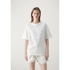 エーゼット ファクトリー レディース Tシャツ トップス CONSTELLATION - Print T-shirt - white