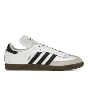 adidas �A�f�B�_�X �����Y �X�j�[�J�[ �yadidas Samba Classic White�z �T�C�Y US_M_13 Running White/Core Black/Running White