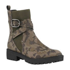 ジーシーシューズ レディース ブーツ シューズ Women's Cammen Ankle Booties Khaki