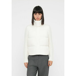 g~[ qtBK[ fB[X WPbgu] AE^[ MODERN JACKET - Down jacket - ivory