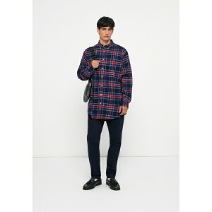 g~[ qtBK[ Y Vc gbvX CHECK - Shirt - preppy navy