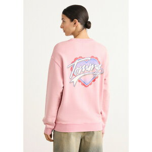 g~[qtBK[ fB[X p[J[EXEFbgVc AE^[ WASH HEART CREW - Sweatshirt - mystic pink