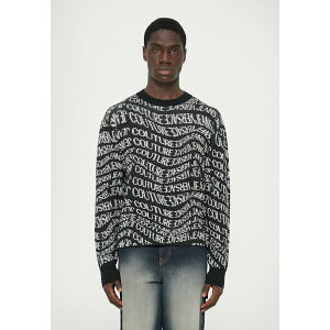 �x���T�[�` �����Y �j�b�g&�Z�[�^�[ �A�E�^�[ LOGO LIQUIFY - Jumper - black/white