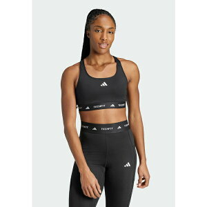 AfB_X fB[X tBbglX X|[c TECHFIT - Medium support sports bra - black