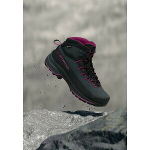 X|eBo fB[X tBbglX X|[c TX4 EVO MID WOMAN GTX - Hiking shoes - carbon/springtime